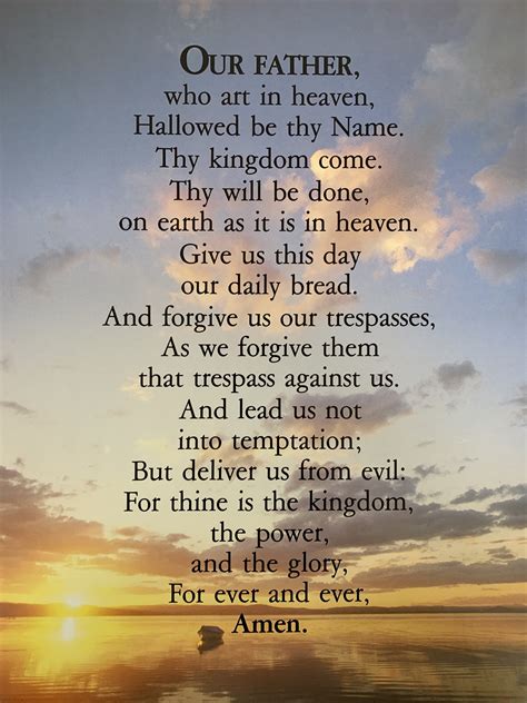 Lord's prayer our father in heaven. Things To Know About Lord's prayer our father in heaven. 